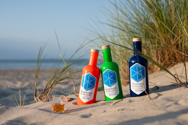 Skipper Bundle with fine crystal shot glasses