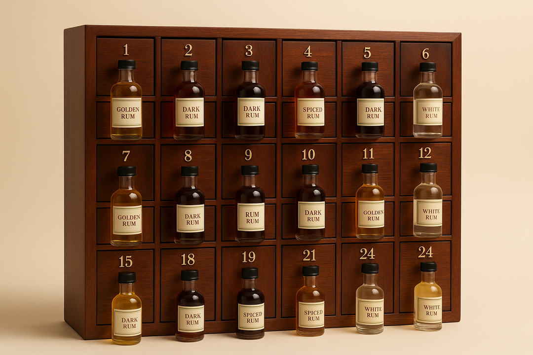 Rum Adventskalender kaufen 2025 – 24 Tage karibischer Genuss